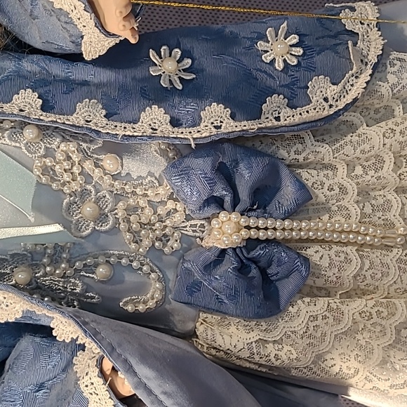 Signed Gustave Wolff 21" Porcelain Doll A00032 Savannah Wimbledon Collection - Picture 9 of 10